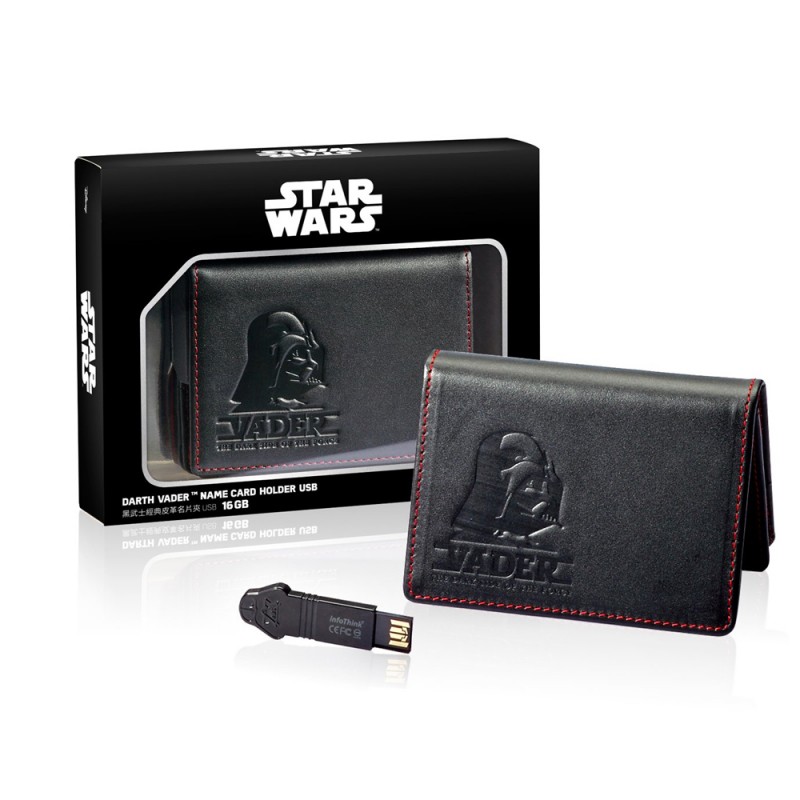 Infothink Disney Star Wars Darth Vader Name Card Holder USB Flash Drive 32GB